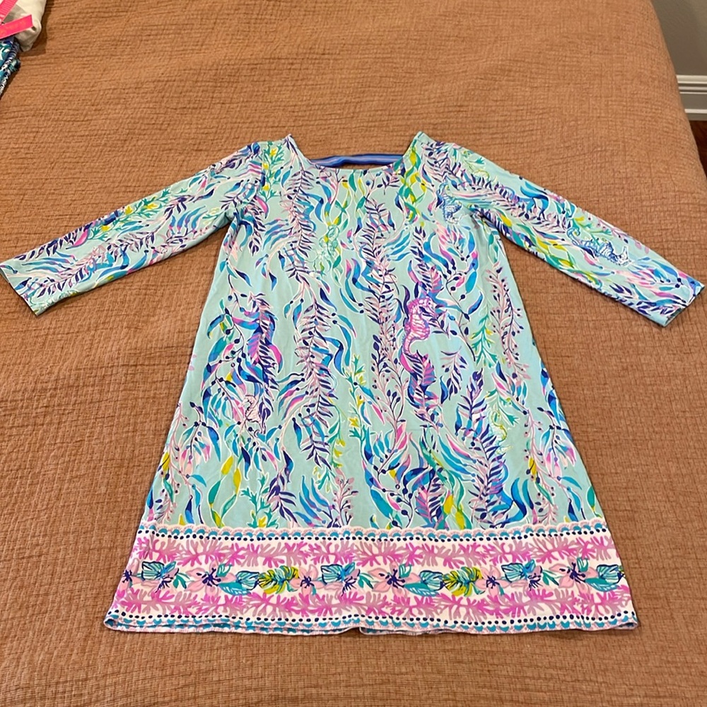 Lilly Pulitzer 3/4 Sleeve Cotton Dress